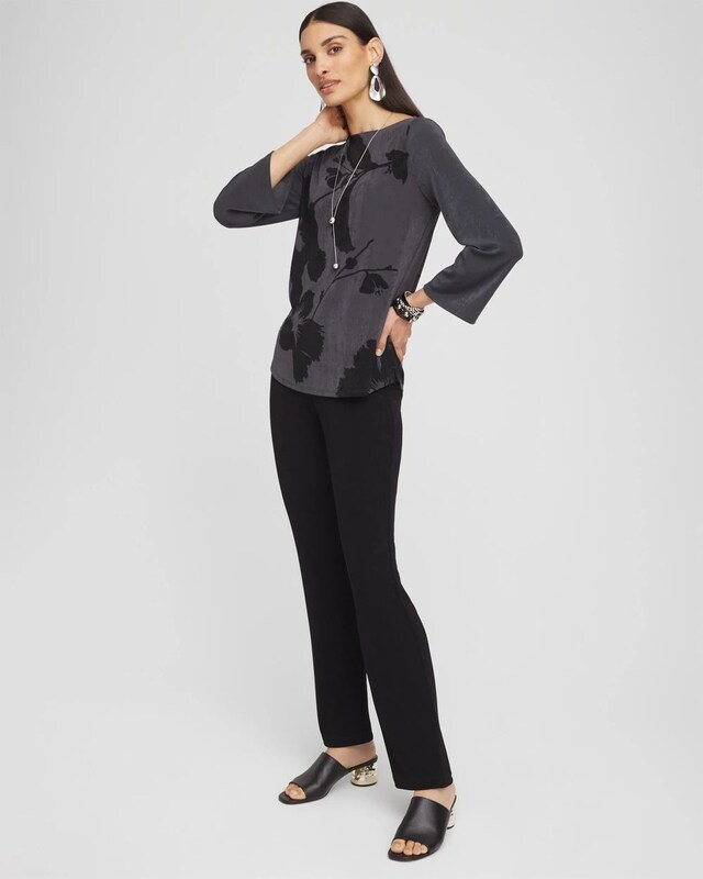 Travelers Modern Floral Tunic - image 2